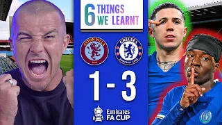 6 THINGS WE LEARNT FROM ASTON VILLA 1-3 CHELSEA