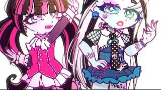 🌸❗️⚡️MONSTER MONSTER HIGH!!! // gacha club + art // pumpkin_pie ⚡️❗️🌸