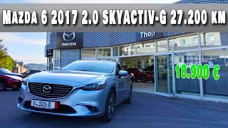 Mazda6 sedan  Sportline 2017 2.0 benzină manuală cum se conduce?