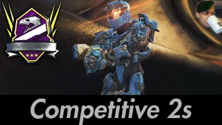 Halo 5 - Sweaty Competitive 2s Match vs Stress! | Champ Tier Gameplay | Ft. Suppressed