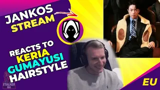 Jankos Reacts to T1 KERIA and GUMAYUSI Hair 👀