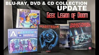 BLU-RAY, DVD & CD Physical Media Movie Collection Update. Steelbooks, Box set, Soundtrack