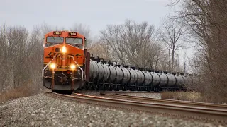 Sunday Railfanning ft. BNSF, an MP15T, 3415, and more!