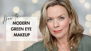 The perfect modern Green eye makeup to take you into Autumn