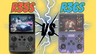 Game Console R35S Vs R36S Qual a Diferença? Qual devo Comprar?