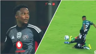 23 Year Old Thabiso Sesane Makes Important Block // Amazulu vs Orlando Pirates [ Nedbank Cup]