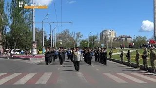 Парад военных оркестров в честь Дня победы в Одессе