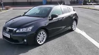 Lexus CT200h SE-I (VVT-i) HYBRID 1 8 Petrol, Auto, Black - WP61AJO Wessex Garages Newport