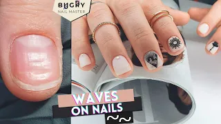 Waves On Nail Plate? | Manicure On Short Nails | Russian, Efile Manicure