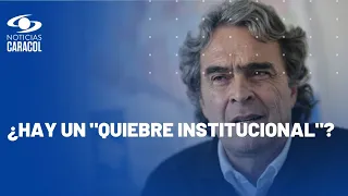 “Estamos jugando con candela”: Sergio Fajardo analizó la situación Petro-Barbosa