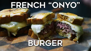 French "Onyo" Burger | Chef Jean Pierre Inspired (But with Beer)