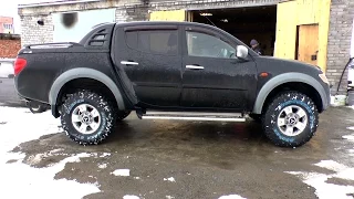 Ставим 33 колёса на L200. Cooper Discoverer STT 285/75R16