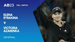 Elena Rybakina v Victoria Azarenka Full Match | Australian Open 2023 Semifinal