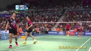 Badminton Highlights - MD Finals - 2014 Asian Games