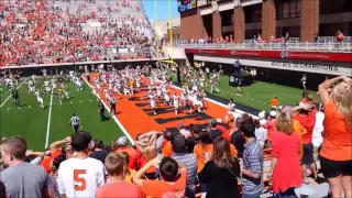 Central Michigan University win over Oklahoma State Cowboys - Sep 10, 2016