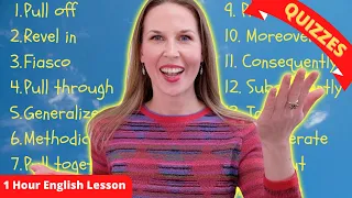 ONE HOUR ENGLISH LESSON | Advanced English Vocabulary