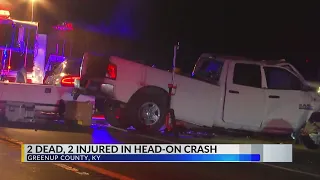 2 dead after head-on crash in Greenup County, Kentucky
