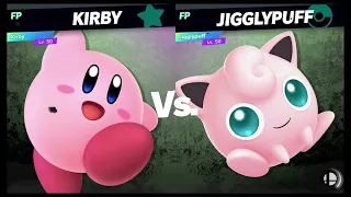 Super Smash Bros Ultimate Amiibo Fights   Request #1738 Kirby vs Jigglypuff