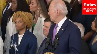 JUST IN: Medical Emergency Behind Biden Interrupts White House Event