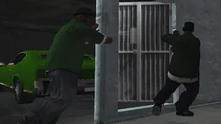 GTA San Andreas - The Green Sabre Mission / Big Smoke And Ryder Betrayal