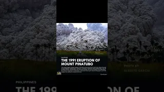 eruption of Mount Pinatubo in the Philippines