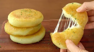 Pancakes? Gnocchi? The Taste is Crazy :: Creamy Mushroom Potatoes :: Cheese Potatoes