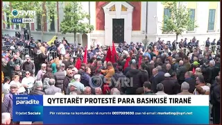 Protesta para Bashkisë Tiranë (26.04.2024)