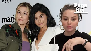 Kylie Jenner denies ‘silly’ rumor she, Hailey Bieber dissed Selena Gomez’s brows | Page Six