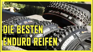 Die beste Reifenkombination für Enduro Mountainbikes - Enduro MTB Reifen