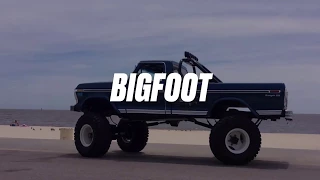 Bigfoot 1 monster truck replica clone before and after