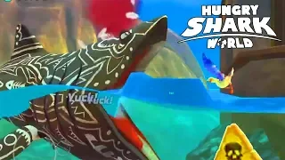 NEW KORA SHARK SKIN UNLOCKED - BASKING SHARK || Hungry Shark World [FHD-1080p]