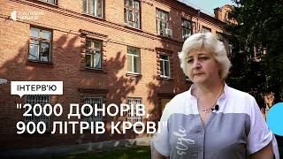 Як у Чернігові працював центр крові під час бойових дій. Інтерв'ю з директоркою Лілією Бузницькою