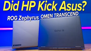 HP Omen Transcend Vs Asus ROG Zephyrus // I NEVER Thought this Would HAPPEN!