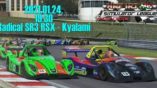 HRF1RT - Radical SR3 - Kyalami - Race Onboard