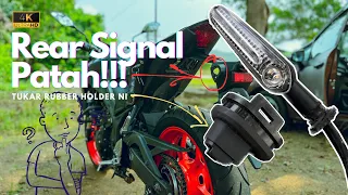 Adakah Aku Berjaya Tukar Getah Signal Yamaha MT-25 🤔?