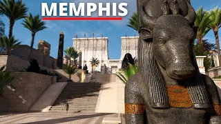 Memphis the Great Ancient Egyptian Capital City | Full Virtual Walking Tour | AC Origins