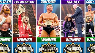 WWE King of The Ring 2024, Result Announcement