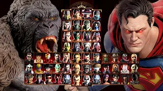 Mortal Kombat 9 - KING KONG 🐵 & SUPERMAN 🥊 - Expert Tag Ladder - Gameplay @(1080p) - 60ᶠᵖˢ ✔