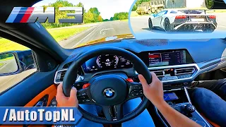 BMW M3 G80 6MT @RaceChipChiptuning | 1/4 MILE DRAG RACES by AutoTopNL