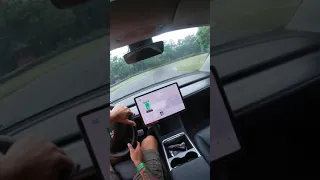 Drifting Tesla Model 3 Performance