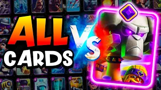 Battle Ram Evolution Vs All Cards in Clash Royale