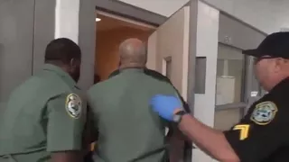 Raw video: Guards use force on 75-year-old inmate