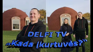 Delfi tv  svečiuose, laida "Kada įkurtuvės?"