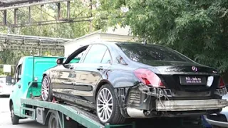 Изменить выхлопную систему на Mercedes S500 W222