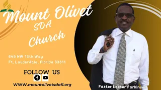 Pastor Lester Parkinson - "Overcoming Your Valley Situation" -  May 25th, 2024