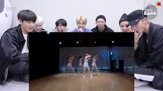 BTS Reaction BLACKPINK   'Don't Know What To Do' DANCE PRACTICE VIDEO MOVING VER