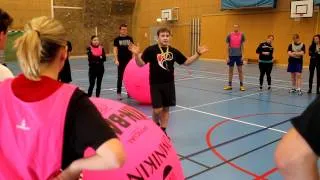 Workshop KIN-BALL Förflytta bollen i grupp1