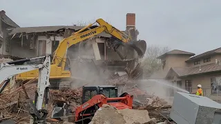 Demolition of First National Bank in Rocky Ford Day Two (Part 5)