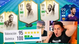 195 RATED!! El MEJOR FUT DRAFT de FIFA 19 *record mundial*