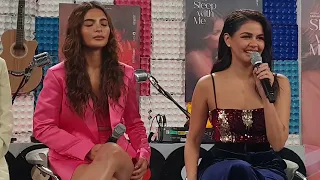 Lovi Poe Kinilig Sa Panliligaw ni Janine Gutierrez sa Set ng "Sleep With Me"